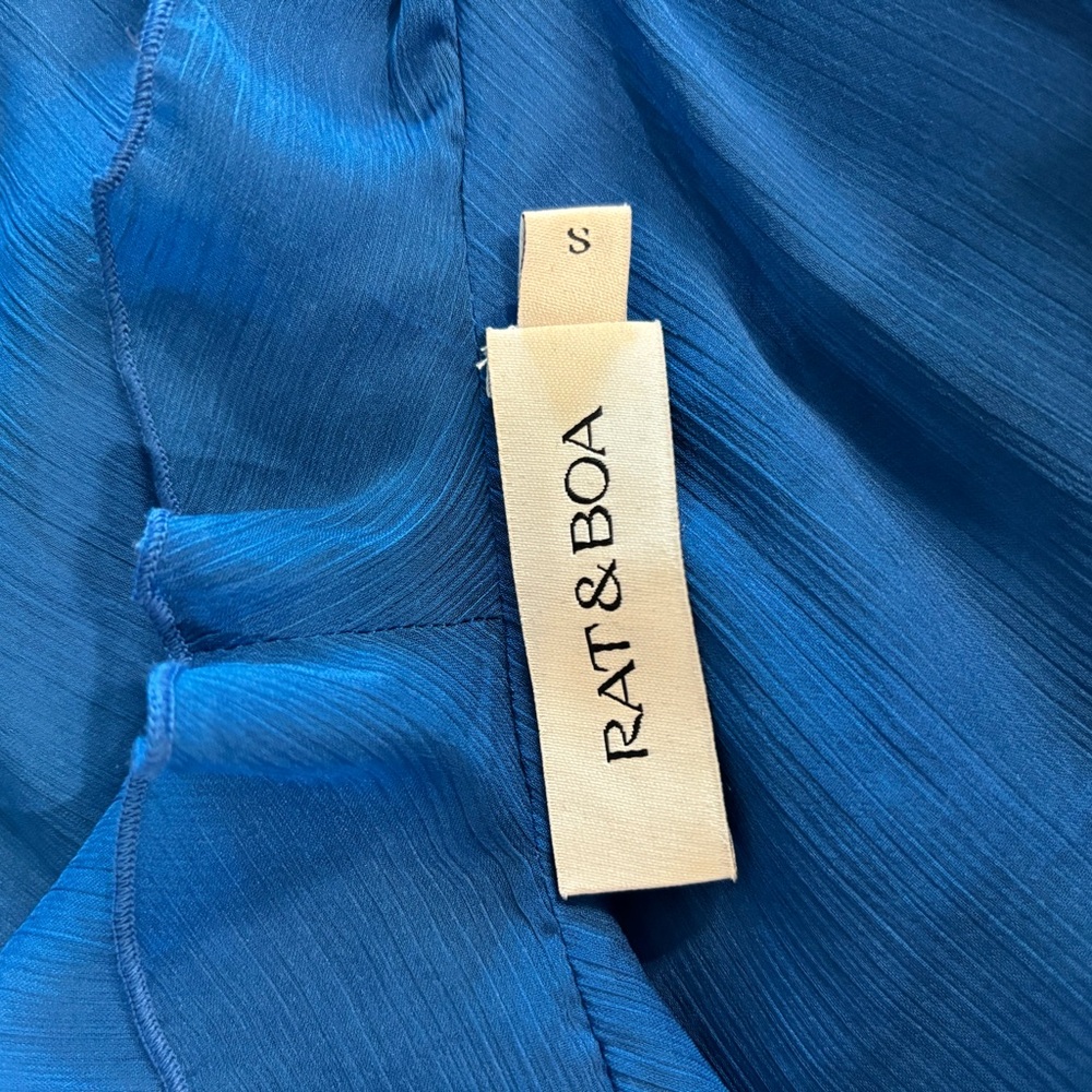 Rat & Boa Vibrant Blue Dress - Picture 4 of 4